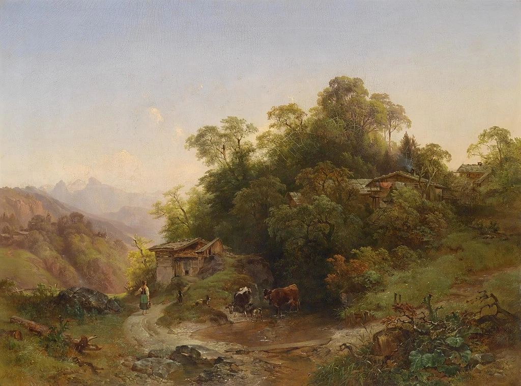 La collina della foresta
